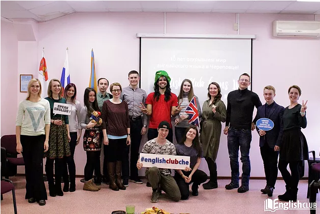 Разговорные встречи для взрослых с Брэндоном в честь юбилея English Club6